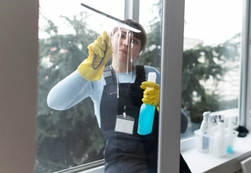 Nettoyage de vitres intérieures et extérieures à Coulaures
